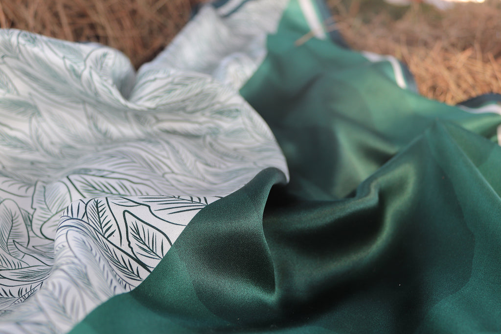 GREEN WAVE Fular